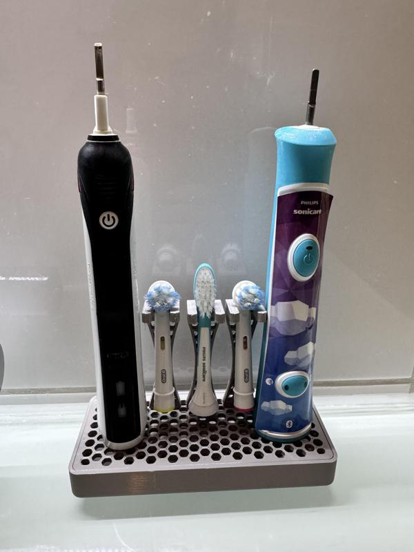 Duo Electric Toothbrush Stand (Oral B/iO & Sonicare)