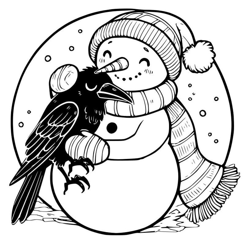 Snowman (16) coaster