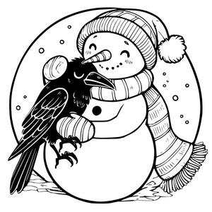 Snowman (16) coaster
