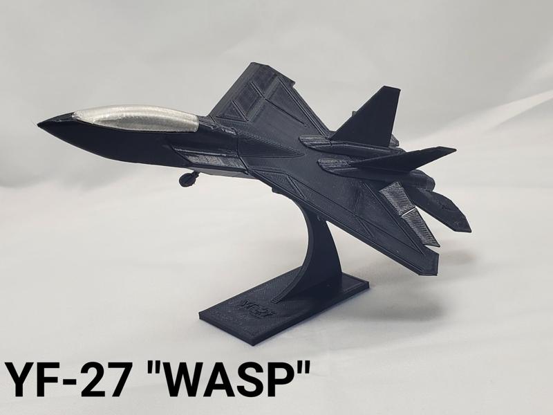YF-27 “Wasp” – 3D-Printed Next-Gen Fighter Jet