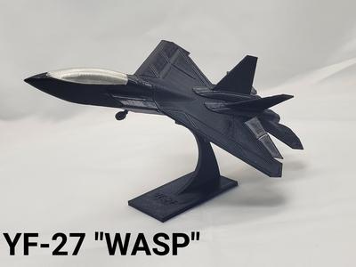 YF-27 “Wasp” – 3D-Printed Next-Gen Fighter Jet