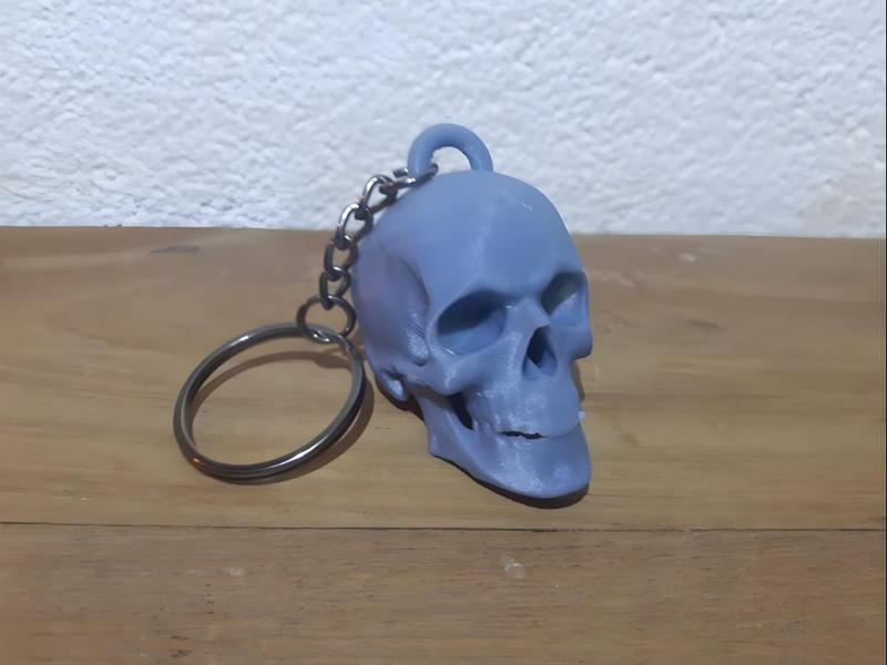 Skull Keychain