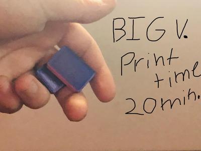 Magnetic Fidget Slider BIG V. Takes 12 6x3mm Mags.