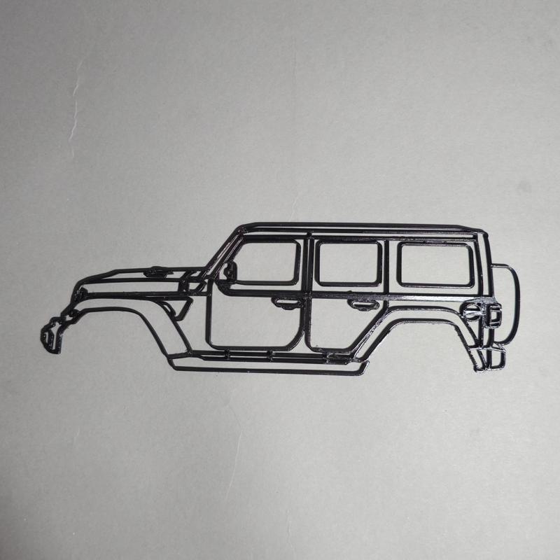 jeep wrangler sahara 2023 lineart