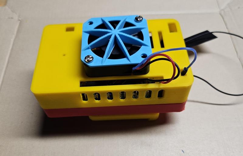 BigTreeTech BTT Pi2 Case w/30 or 40mm Fan and Optional Din Mount or Dovetail Mount