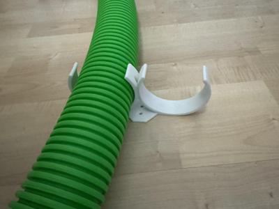Bracket for 75mm semi-flex ducting