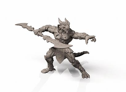 Dragonborn Paladin - Professionally pre-supported!