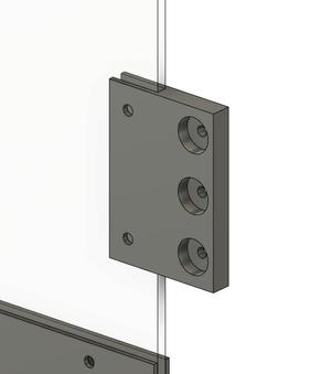 magnetic latch for 3mm acryllic