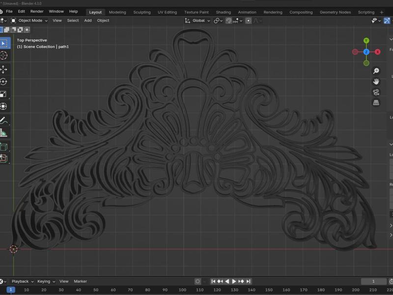 Baroque Relief 5