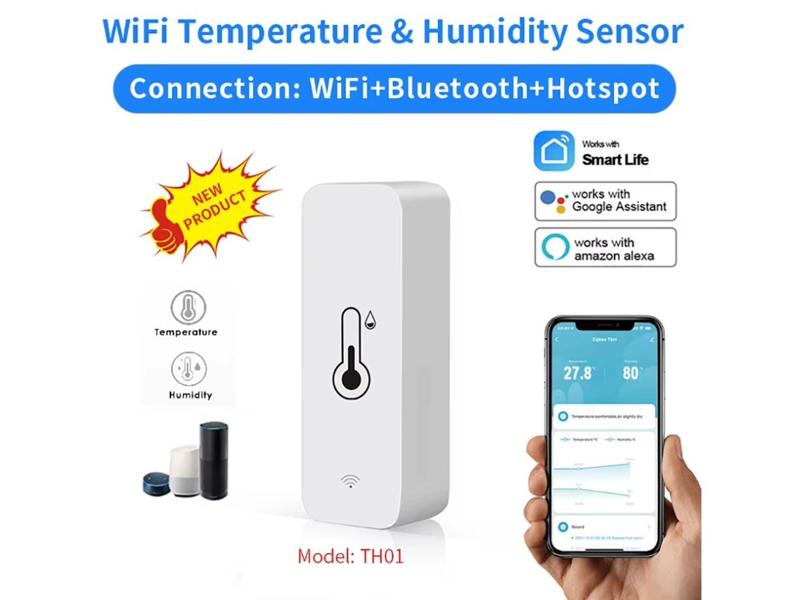 Simple holder for Tuya Zigbee Temperature Humidity