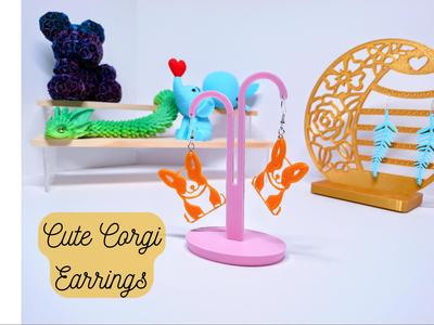 Corgi Earrings