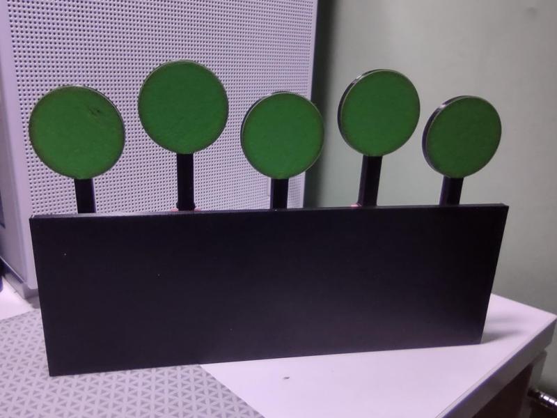 Airsoft Knockdown Target v2