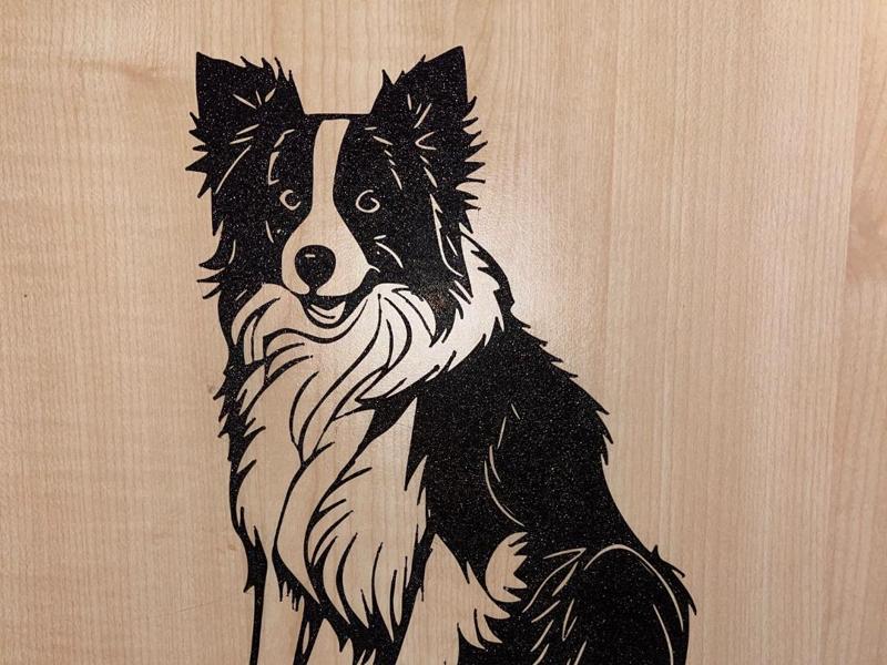 Border Collie Wall Decoration