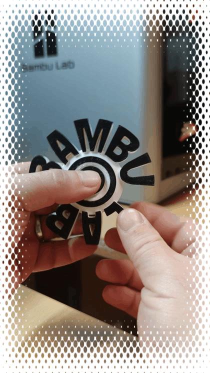 BAMBU Spinner: Where Design Meets Technology