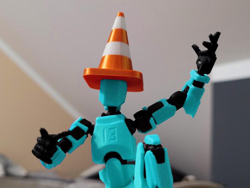 DUMMY 13 road cone hat
