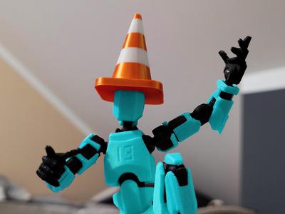 DUMMY 13 road cone hat