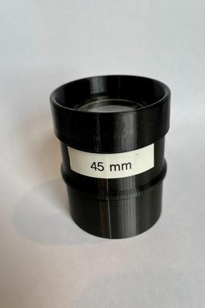 Telescope Eyepiece, 45mm Reverse Kellner, 2" diameter