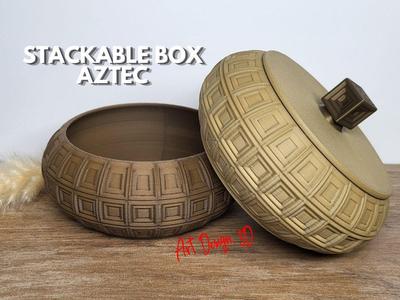 Jewelry Box Stackable Aztec