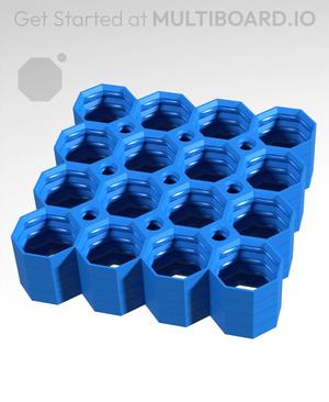 4x4 Multiboard Corner Tile x4 Stack