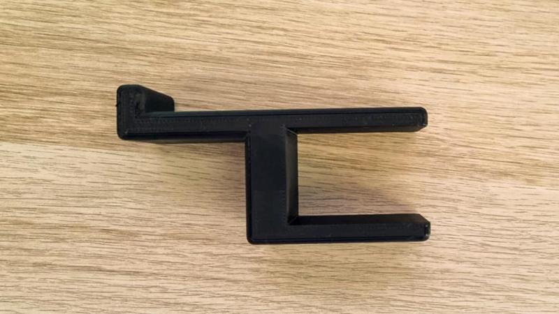 IKEA LAGKAPTEN 3.4cm desk headphone hanger - Upper Lock Version