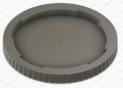 L-Mount Lens Cap (fits lenses for pyxis or BMPCC6K L-Mount)