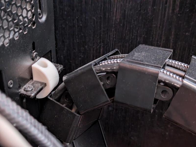 PC Standing Desk GPU Pertrusion Roundoff