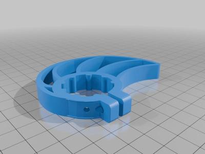 Parallax focus wheel for scope