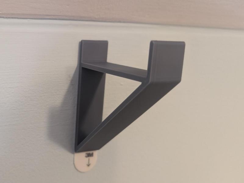 Parametric Command Strip wall hook