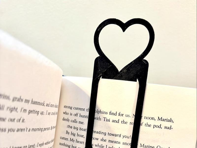 Love Heart Bookmark