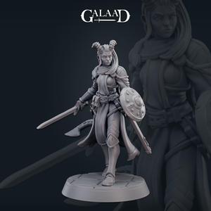 Tiefling knight.stl