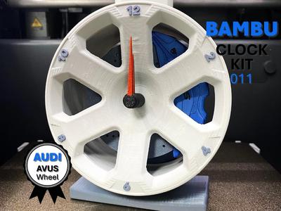 Audi RS6 Avus Wheel - Bambu Clock KIT 011 