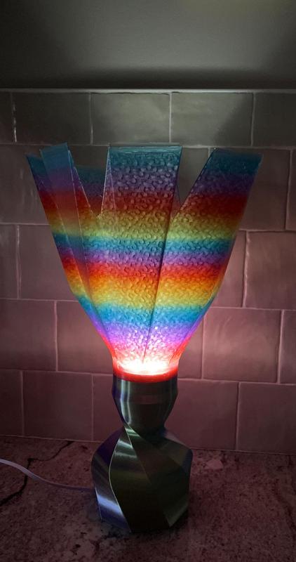 Turbine Lampshade for LED Lamp Kit 001