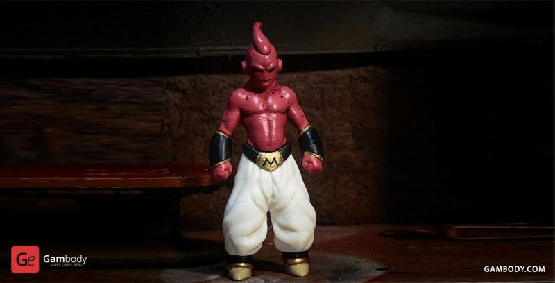 Majin Buu 3D Printing Figurine | Assembly