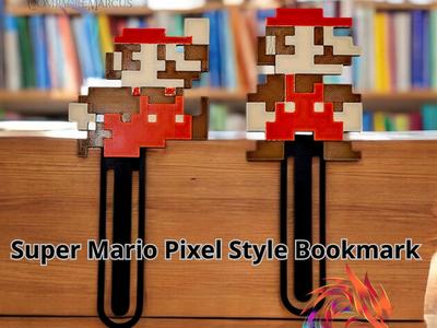 Bookmark Pixel Style Mario Bros / No supports 