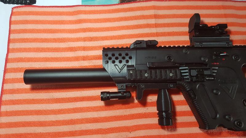 Kriss Vector Handguard with side rails