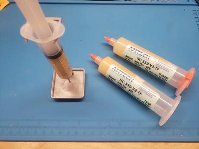 Parametric Gridfinity Syringe Stand 