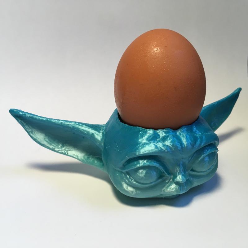 Baby Yoda Head Eggcup