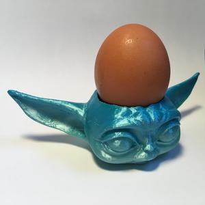 Baby Yoda Head Eggcup