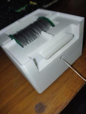 Gridfinity Soldering Spool Holder - 500grms