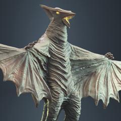 Gyaos 3D Printing Figurine | Assembly