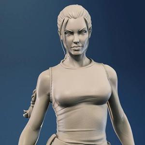 Lara Croft Tomb Raider STL files for 3D Printing | Assembly Model