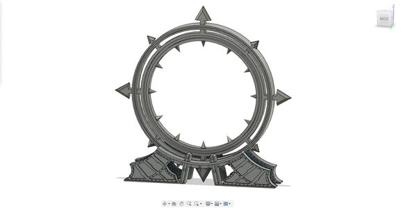 Chaos warp portal