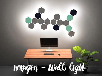 Hexagon Wall Light