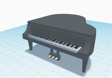 Piano Jewelry Box