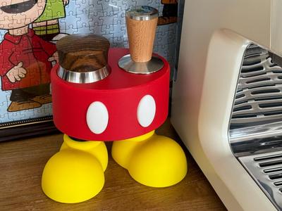 Mickey's Magic Dispenser Stand米奇咖啡机摆件
