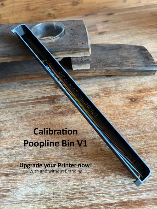 Calibration Poopline Bin - P1P P1S X1C Upgrade