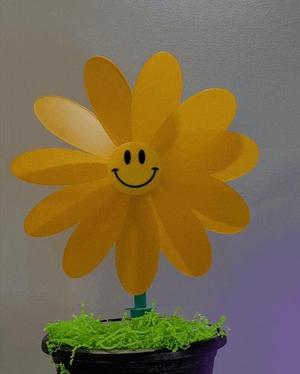 Flower Wind Spinner