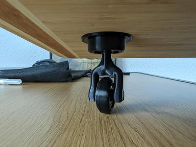 360° Wheel inspired by an office chair.