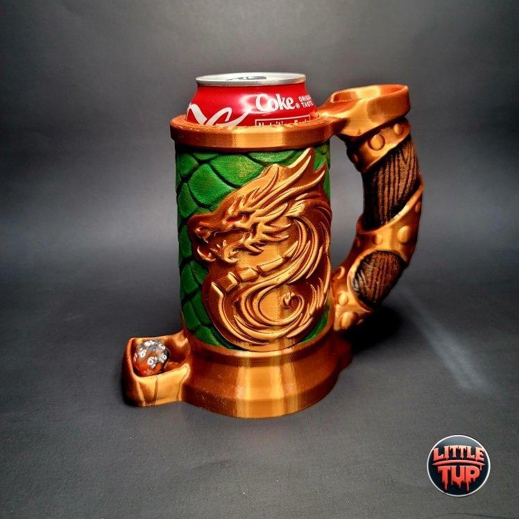 Dragon Crest can cozy dice tower