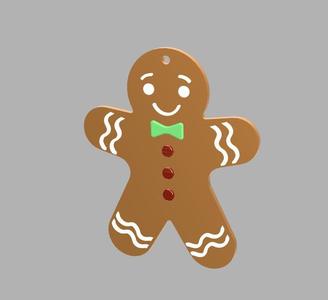 Gingerbread Man Christmas Decoration